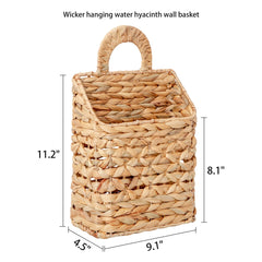QINGTUHOME hanging on door with keys and mail showing space-saving organization benefit