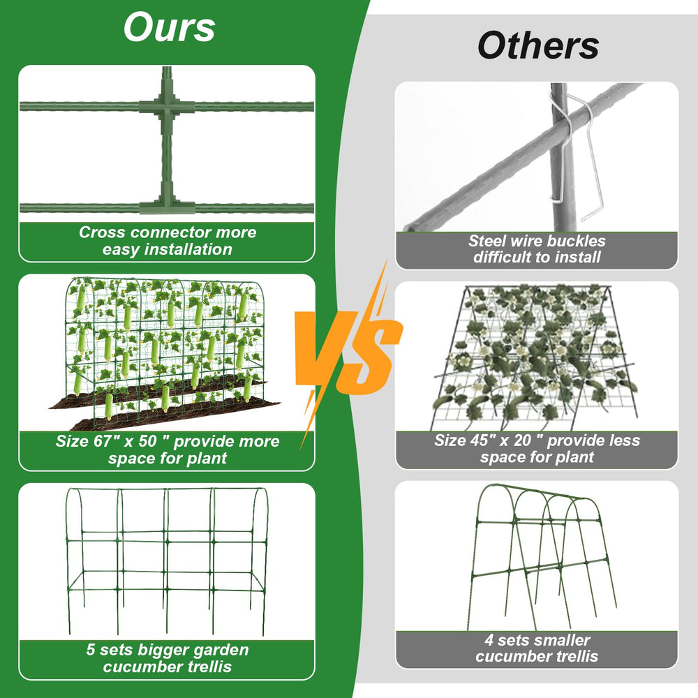 Qinzave netting detail with clip for secure vine support and easy tying