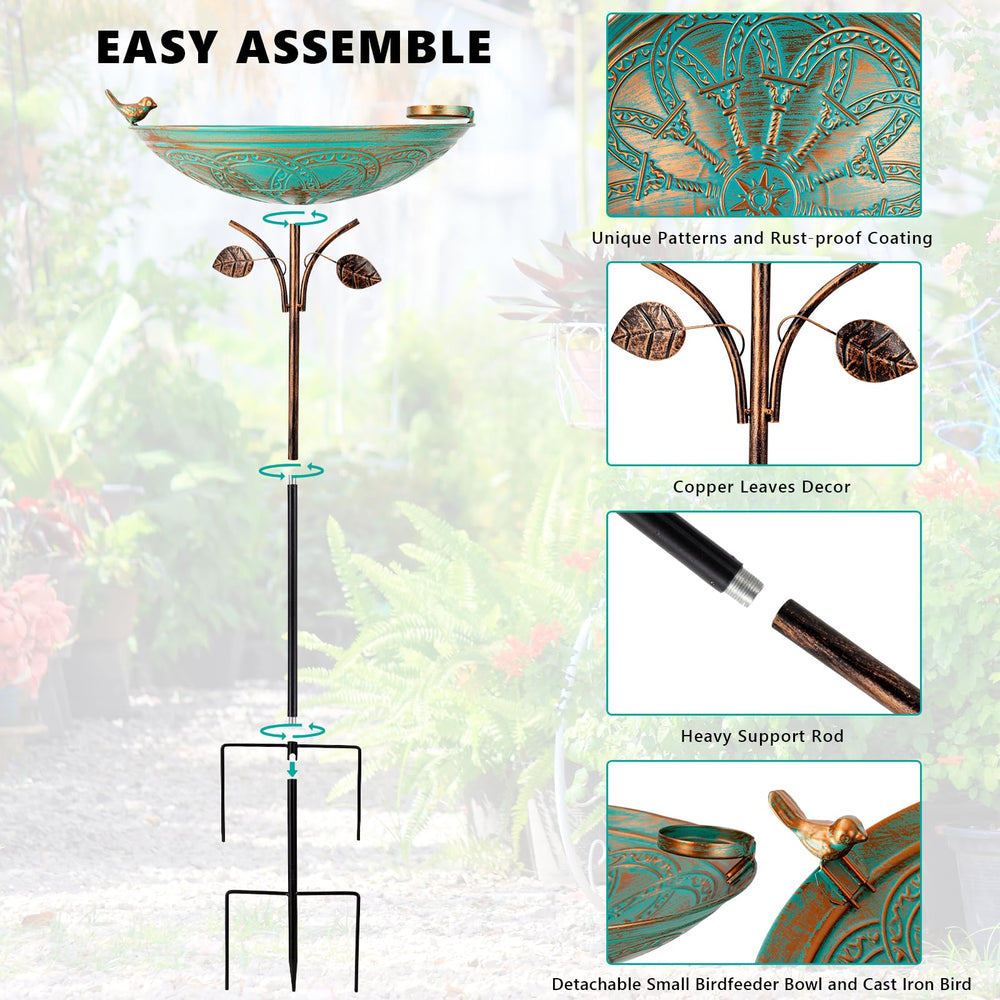 Qipade five-prong stake base anchoring for wind resistance