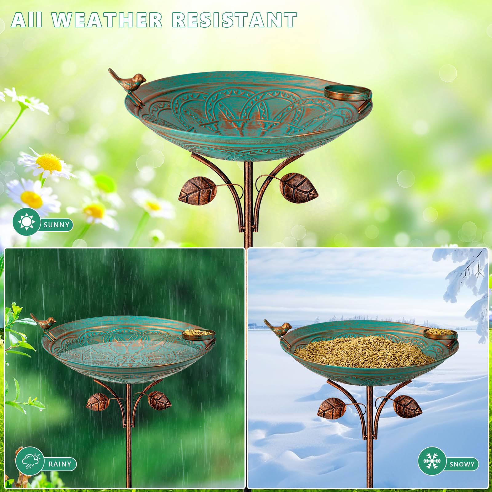 Qipade side profile placed in garden enhancing outdoor decor