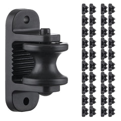 QMARK front view of 40-pack insulators shows durable package and quick install benefit