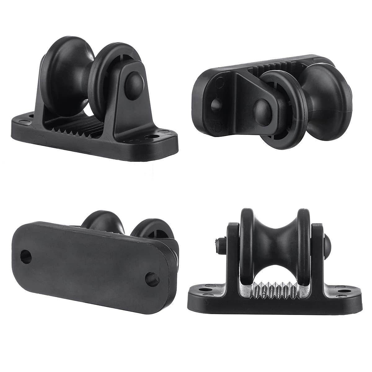 QMARK side profile showing screw thread for firm wood anchoring and easy installation