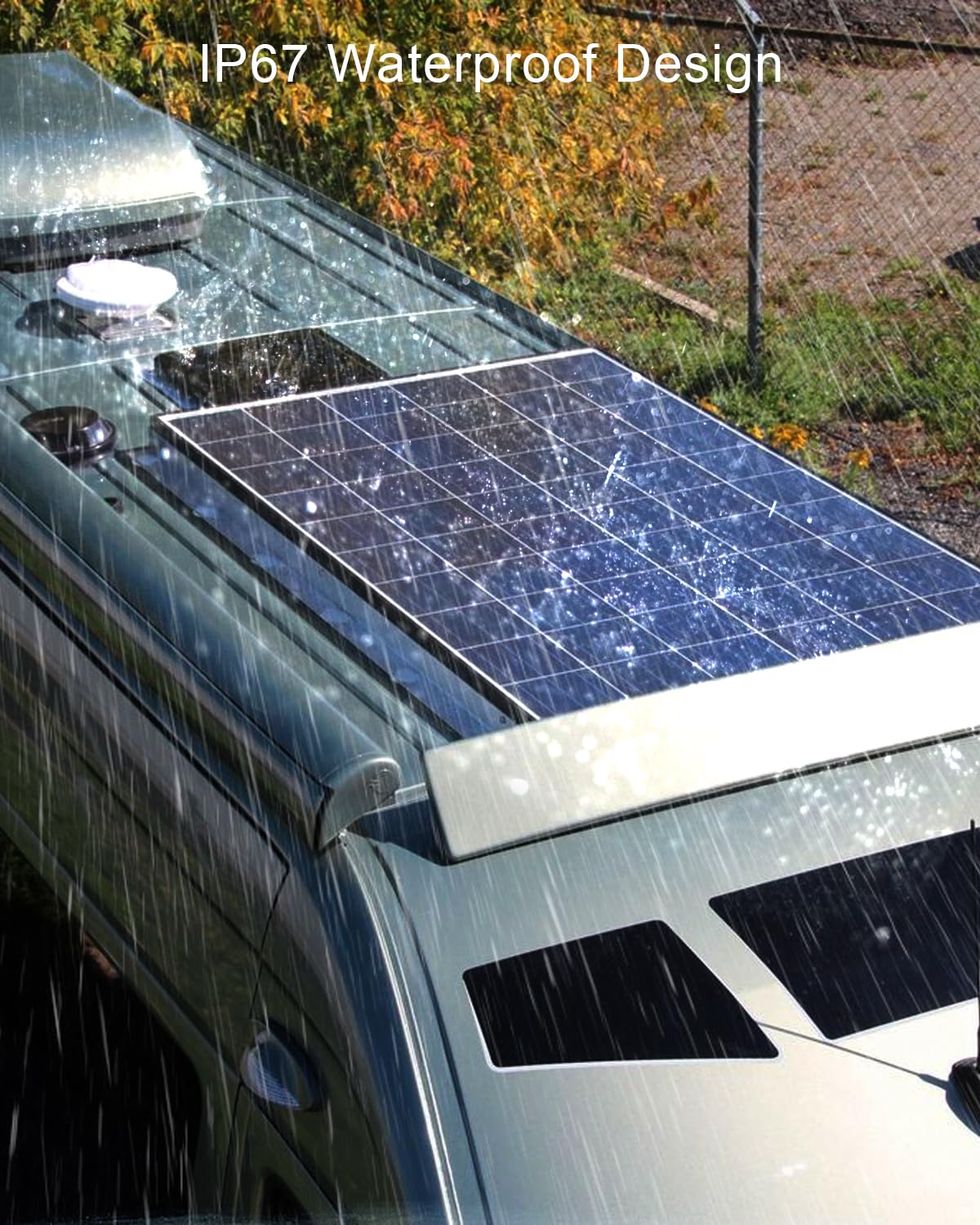 QNHEAY ABS housing detail showing UV-resistant material for long life