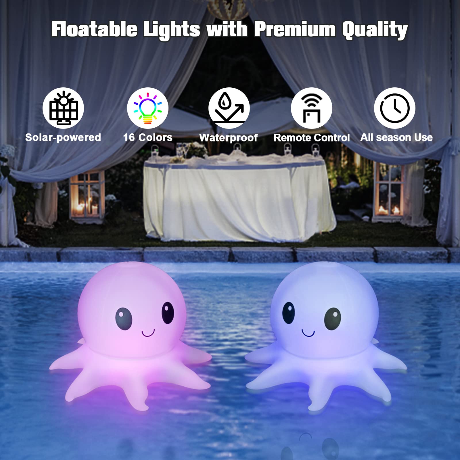 qoolife octopus held in hand to show compact size and portability