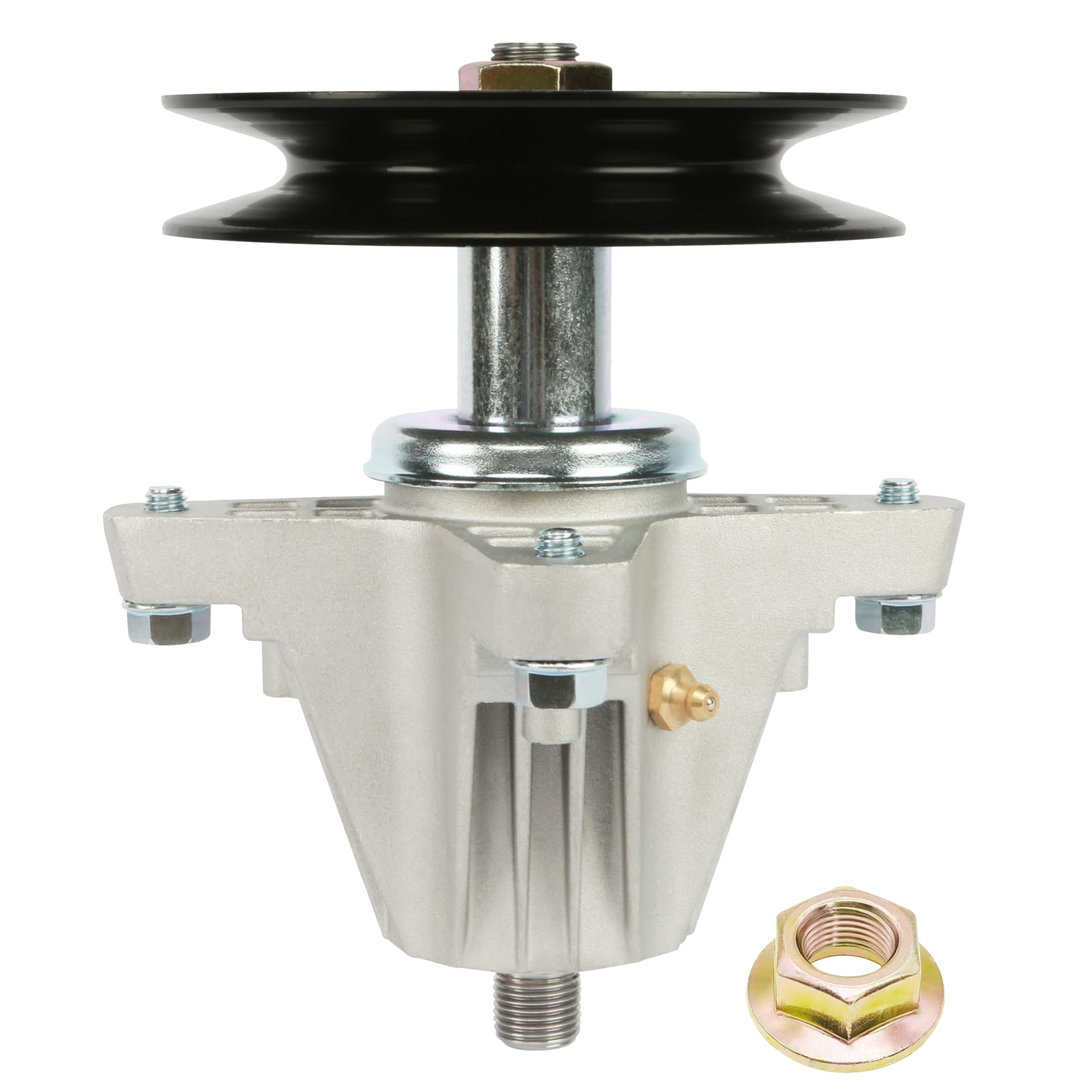 q&p spindle assembly front view showing complete replacement and reliable fit
