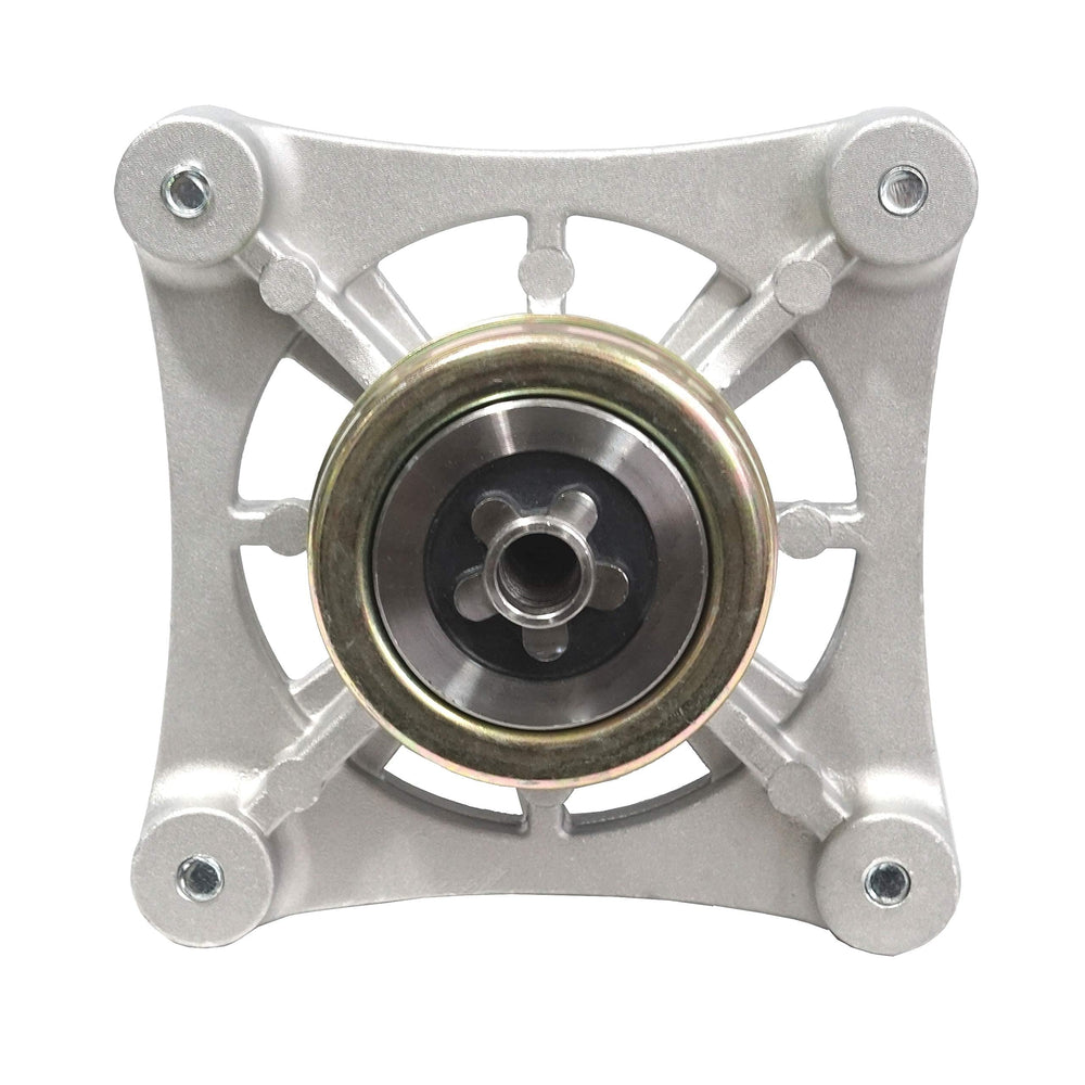 q&p spindle packaging and included parts displaying two assemblies ready for service