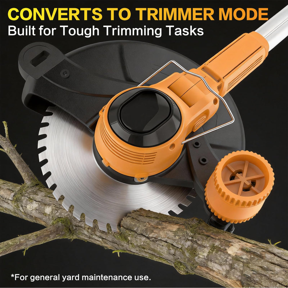 Qrachic circular saw blade detail clears small branches and brush
