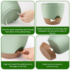 QRRICA close-up of mesh drainage holes protecting roots and preventing flooding