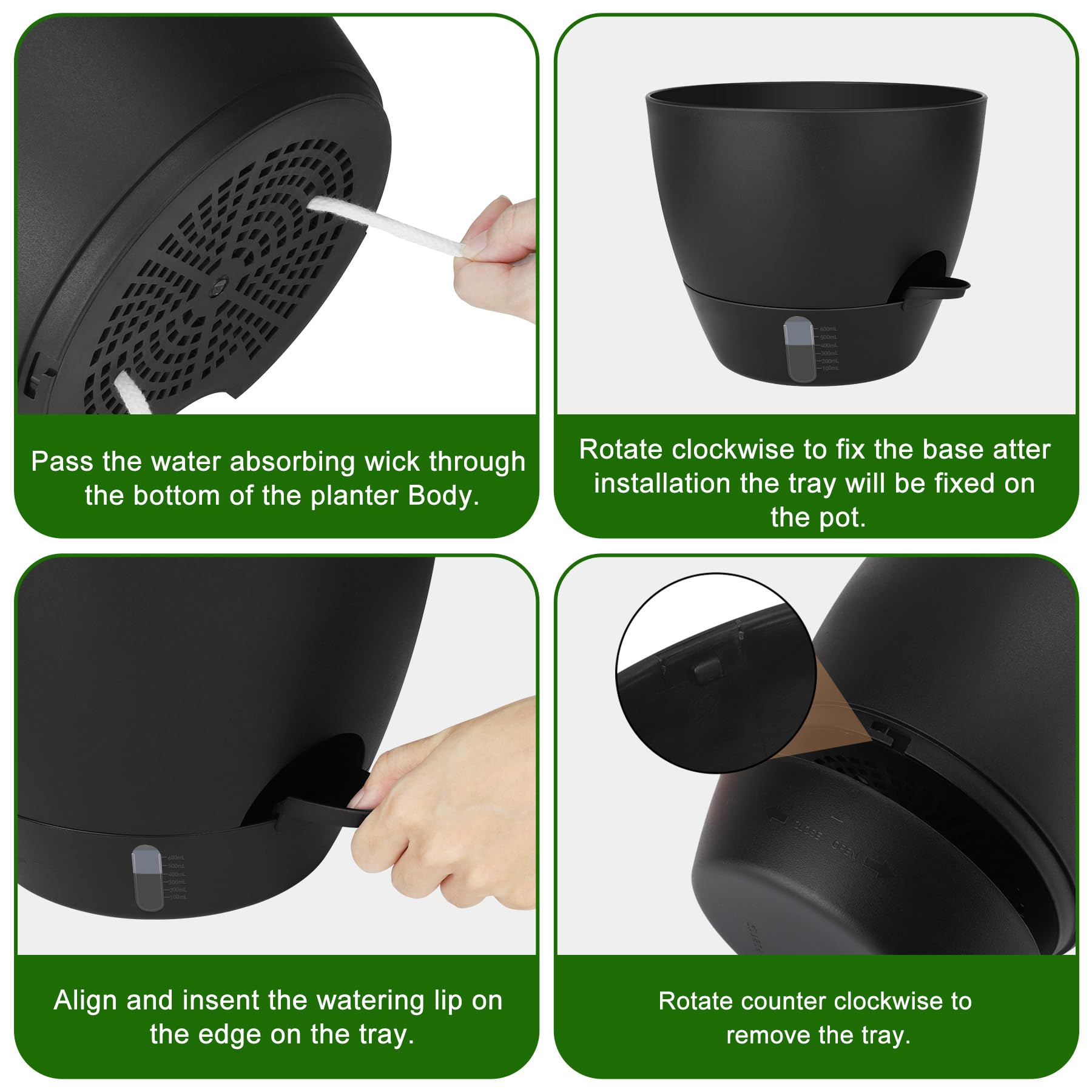 QRRICA matte finish and label closeup highlighting durable recyclable plastic