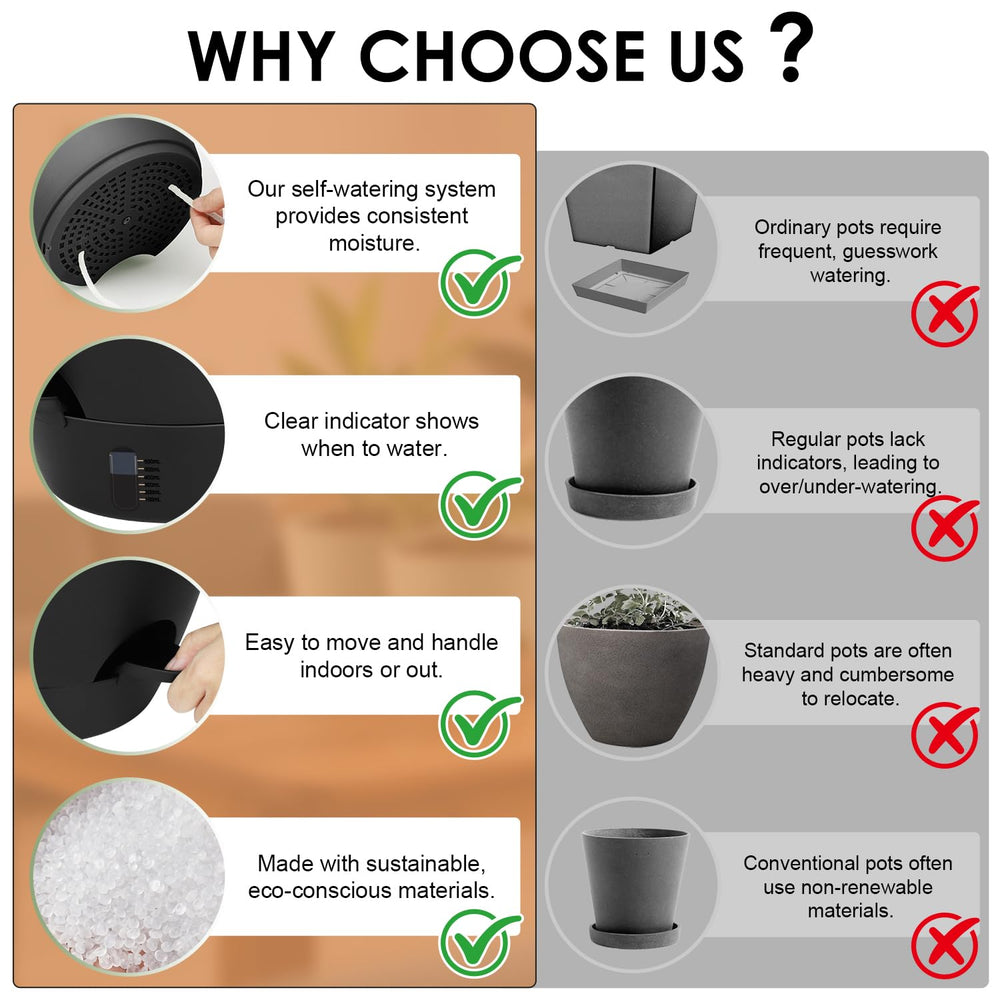 QRRICA removable feeder and wick shown for simple filling and even moisture