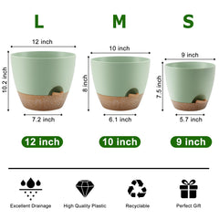QRRICA reservoir with removable watering feeder for easy refill and steady moisture