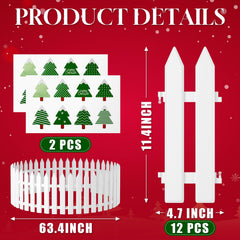 Qsbon fence next to ruler showing size for planning placement benefit