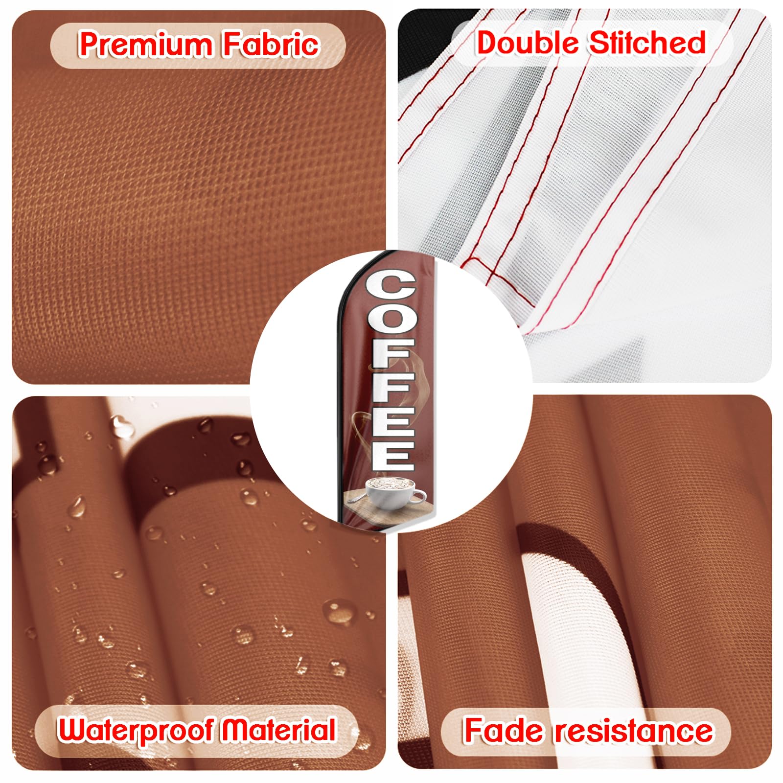 QSUM pole and stainless spike detail illustrating sturdy anchoring and stability