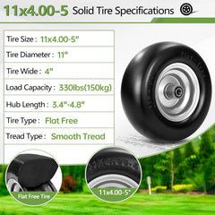 Qualipo adapter kit contents with bearings and spacers for flexible compatibility