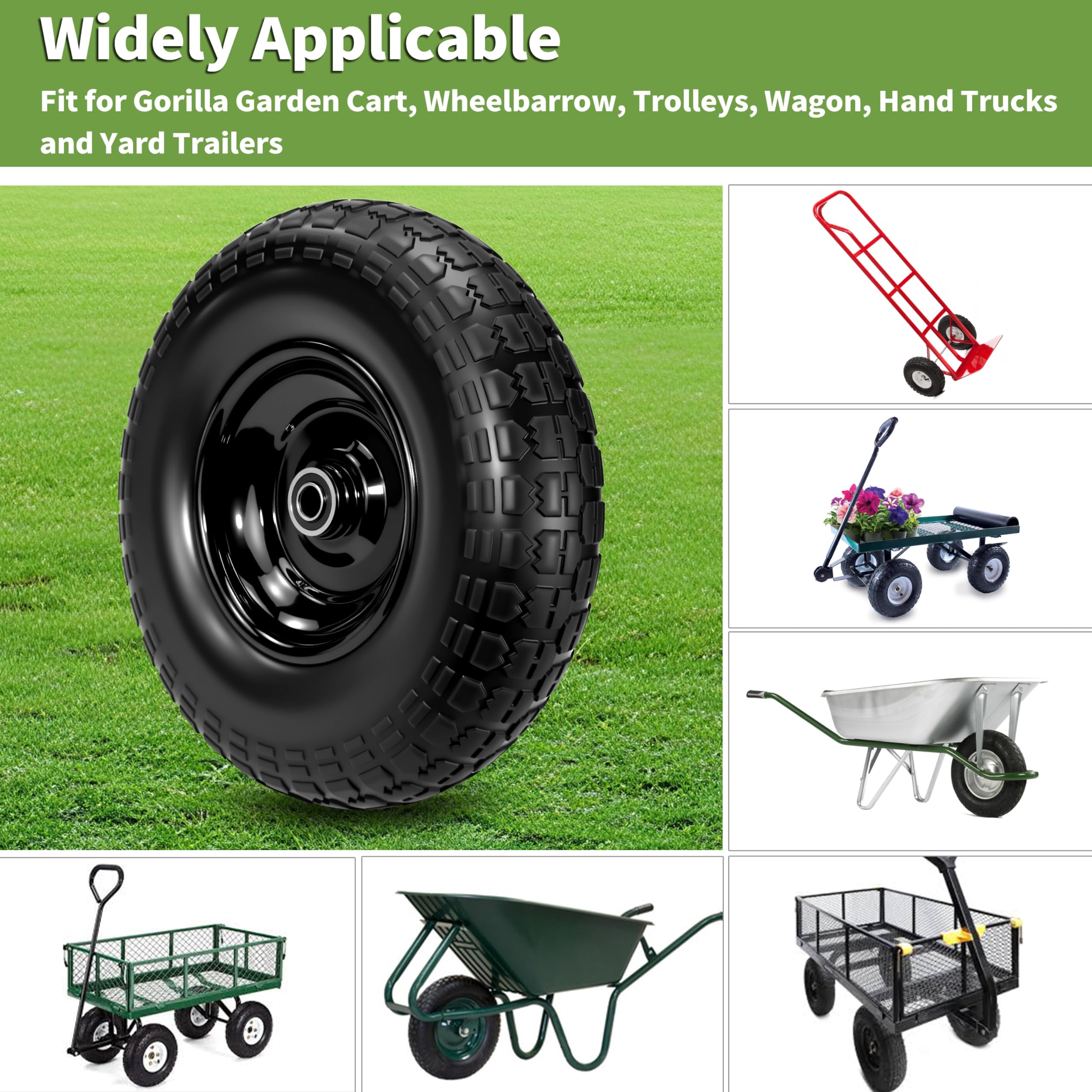 Qualipo wheel beside hand for size comparison and easy visual scale