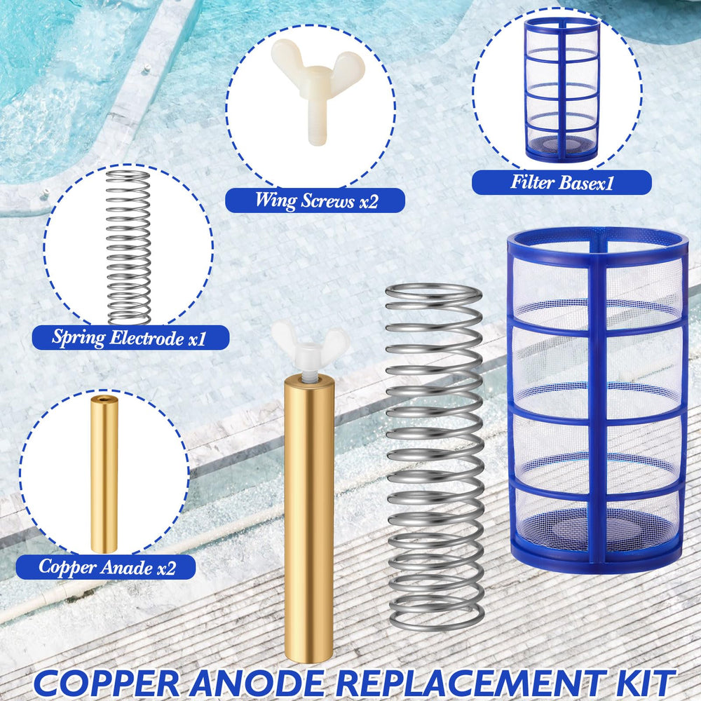 Qualirey basket screen top view protecting anode and preventing debris