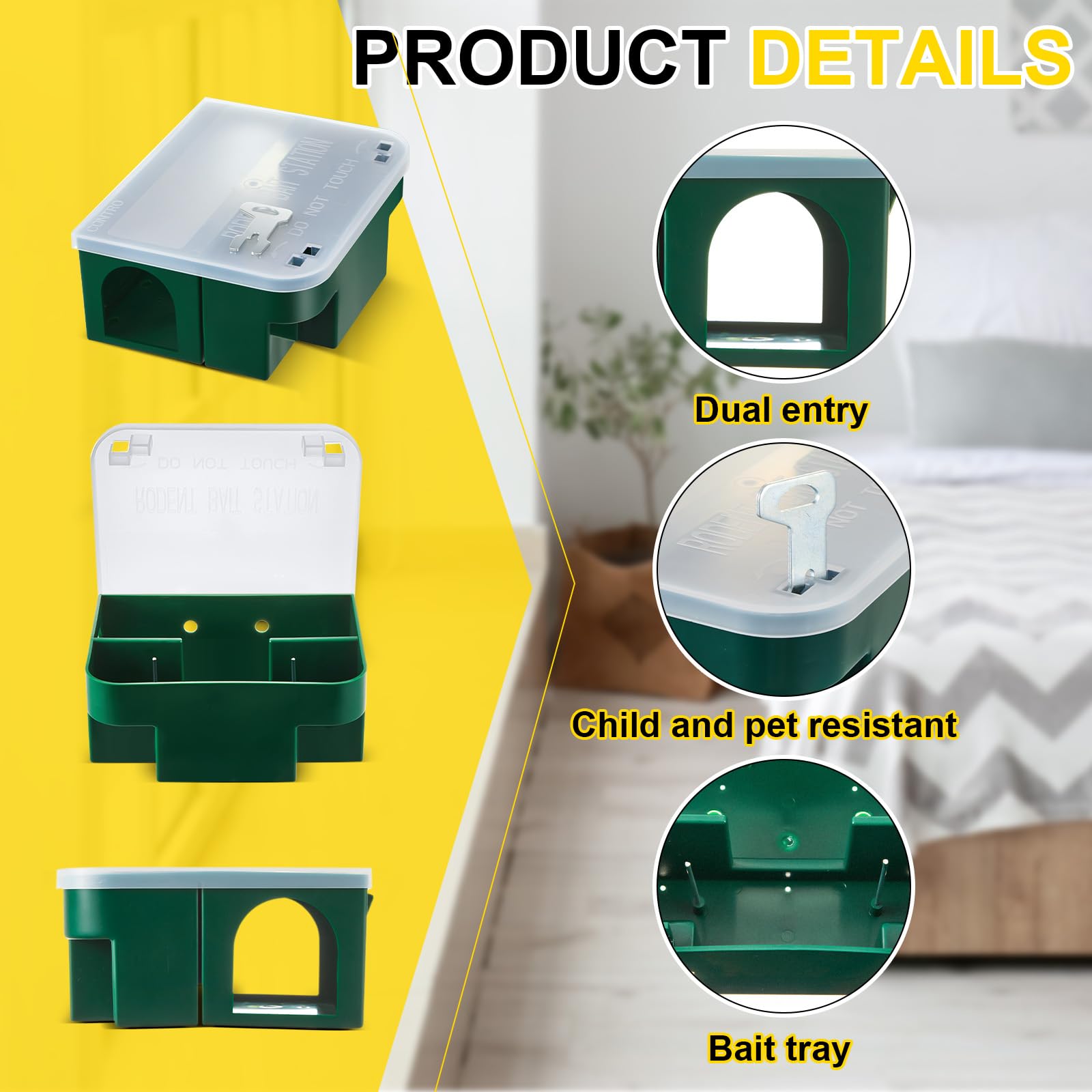 Qualirey clear lid close-up highlighting visibility and inspection ease