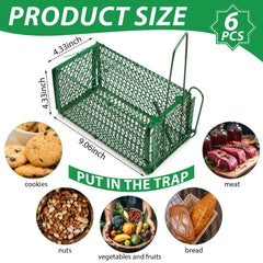Qualirey folded traps flat for compact, easy transport and storage