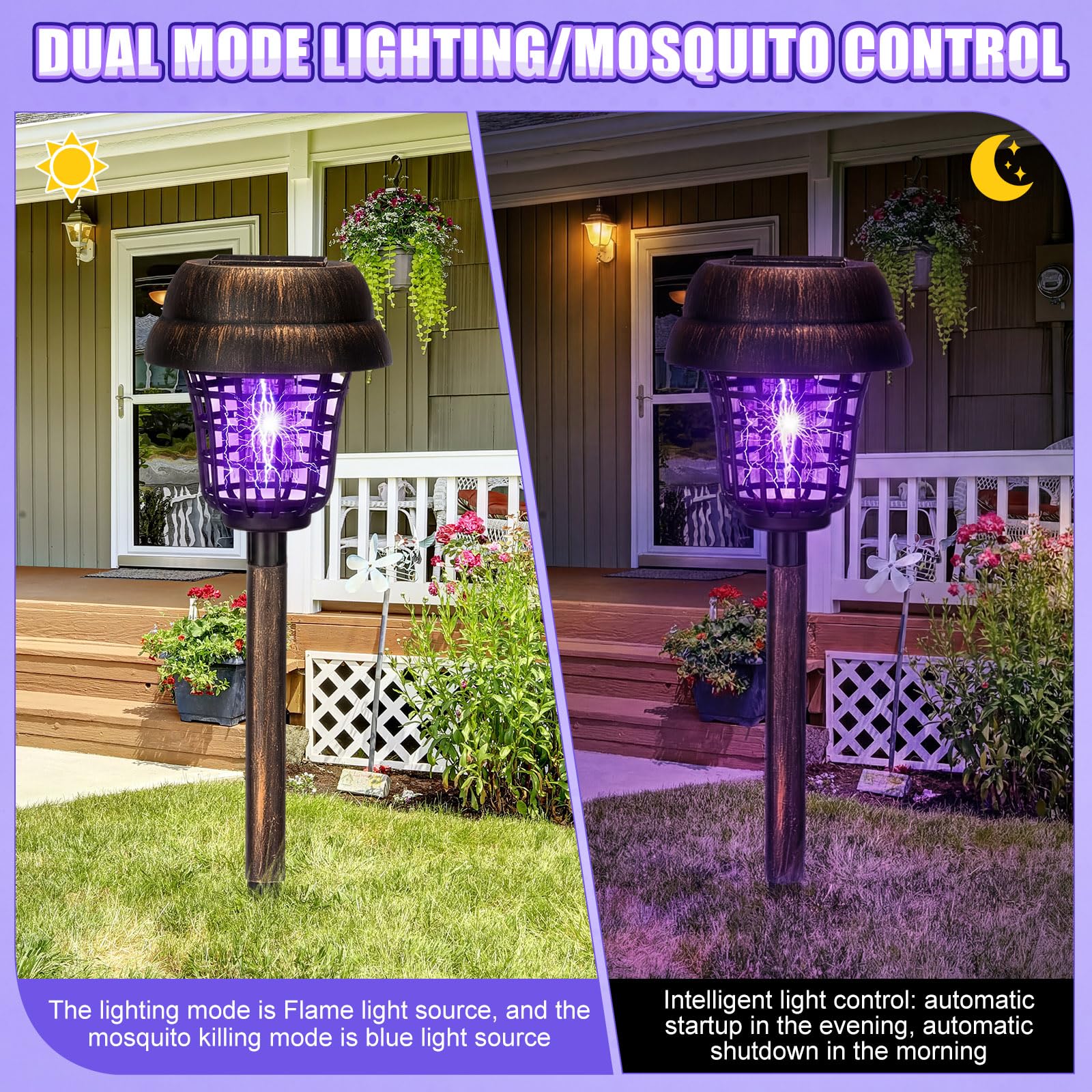 Qualirey detailed view of electrified grid showing effective insect contact and safe enclosure