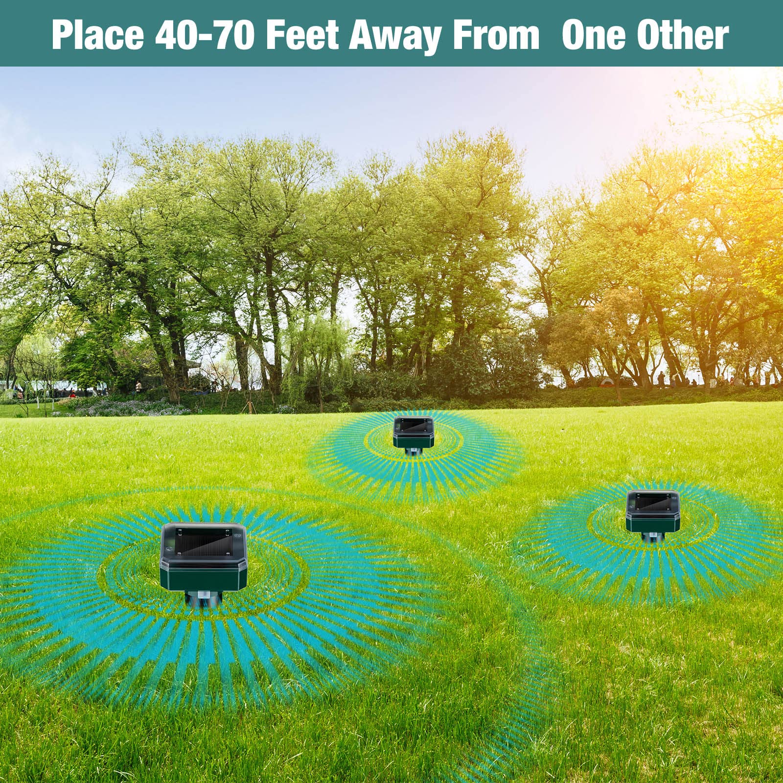 Qualirey unit exposed to rain showing IP44 resistance benefit
