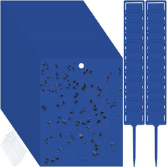 Qualirey front packaging showing 100-piece blue traps for quick plant protection