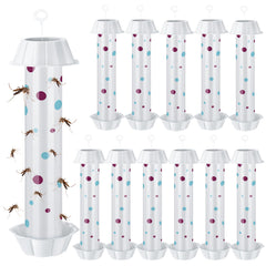 Qualirey front packaging showing 12 sticky fly sticks for quick indoor use