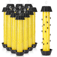 Qualirey front packaging showing 12 sticky fly traps and benefits