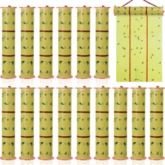 Qualirey front packaging showing two giant flypaper rolls and coverage benefit