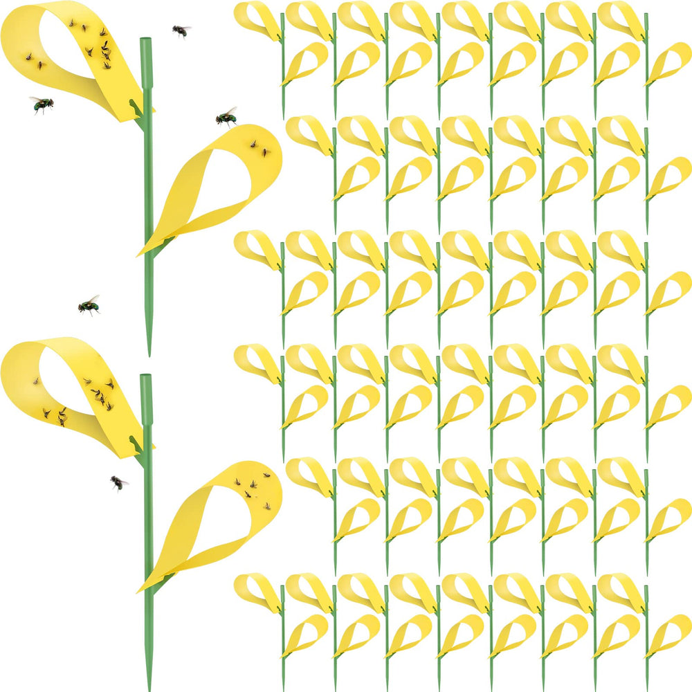 Qualirey front packaging showing 300 yellow sticky traps for bulk pest control