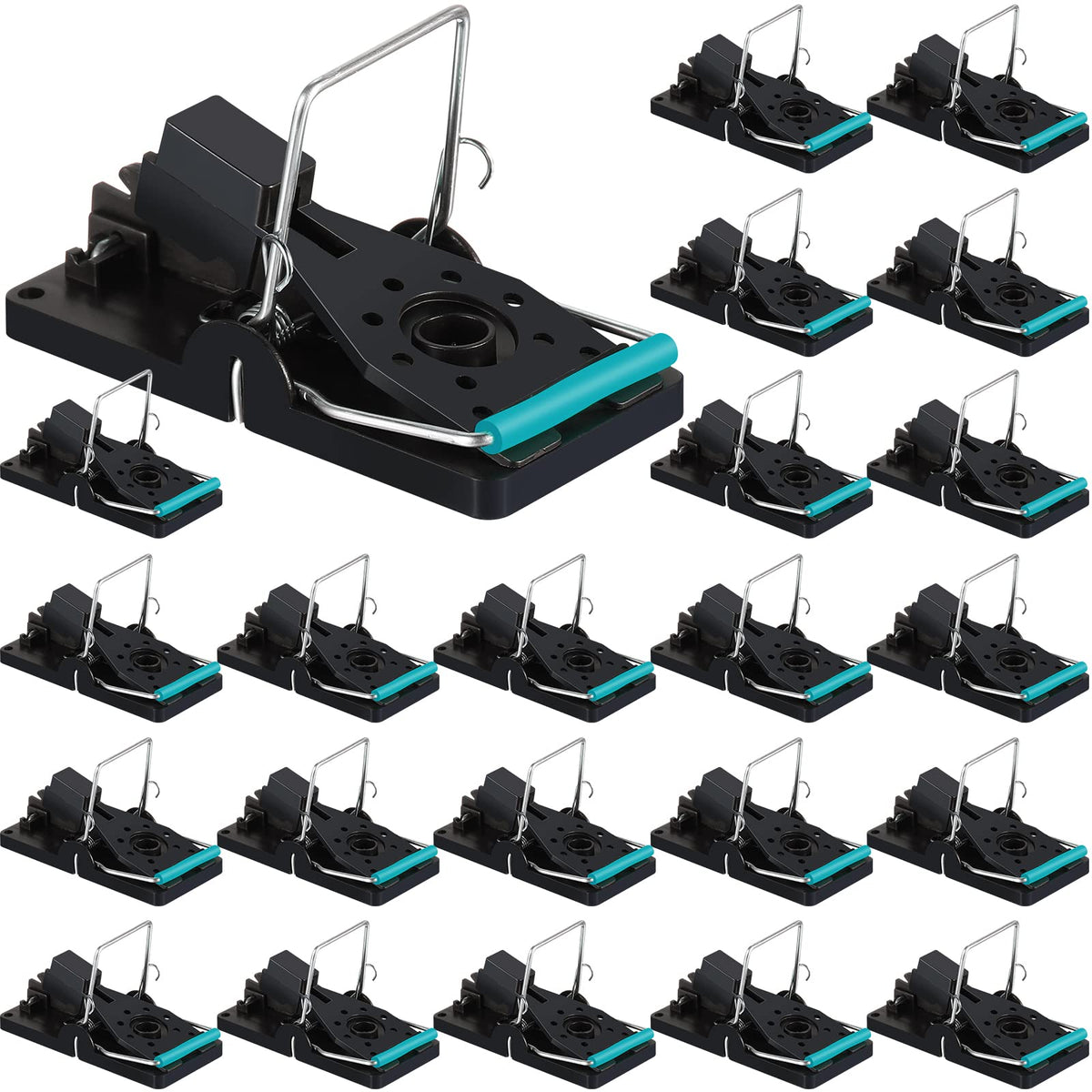 Qualirey front packaging showing 24 traps and bulk value benefit