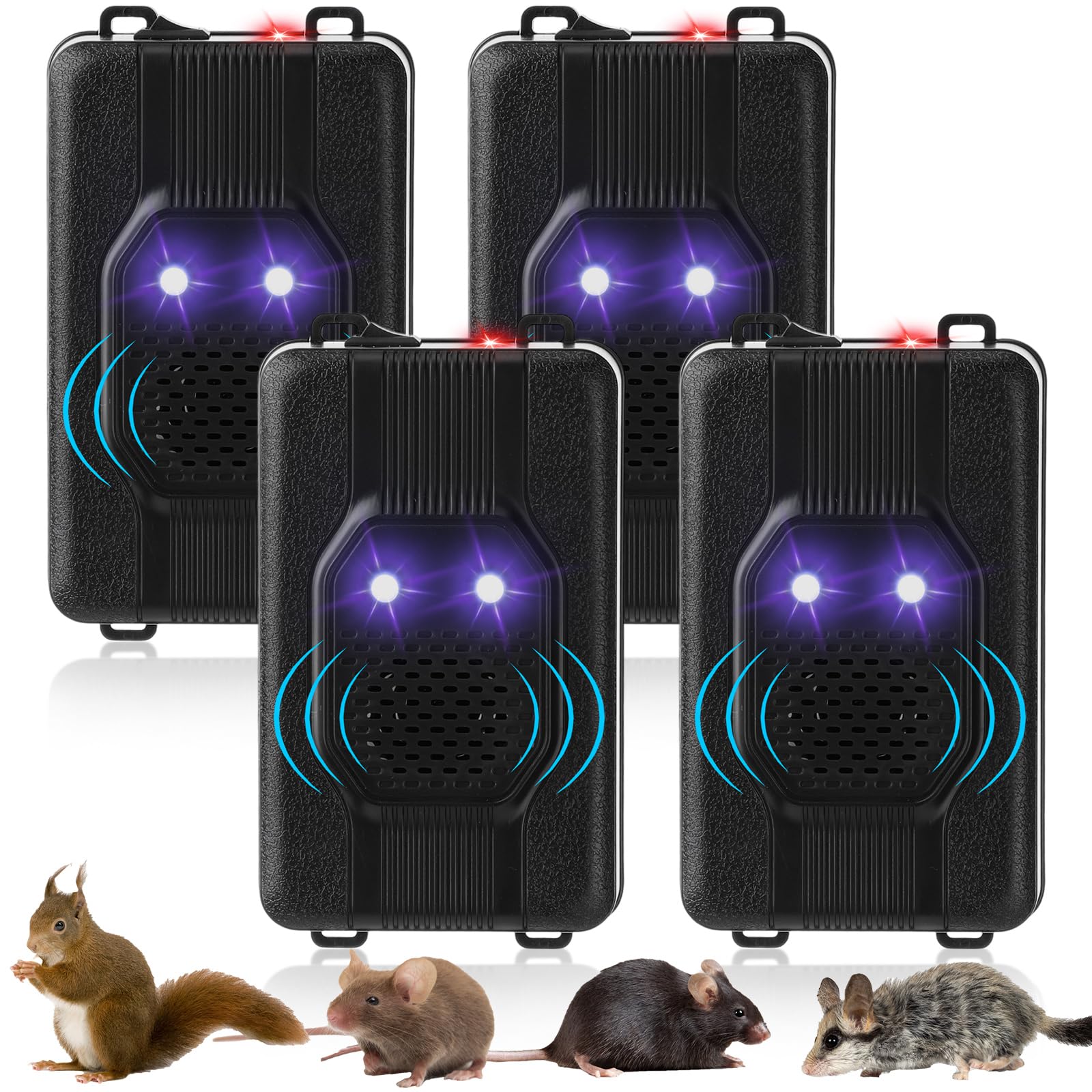 Qualirey front view of four-pack showing compact design and easy protection