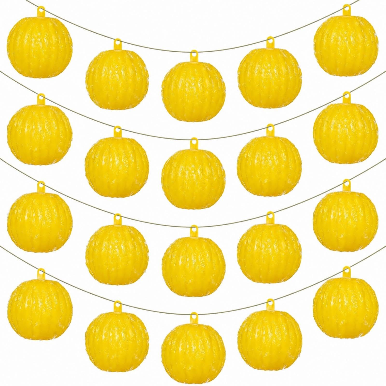 Qualirey front view packaging showing 20 yellow sticky balls and clear instructions