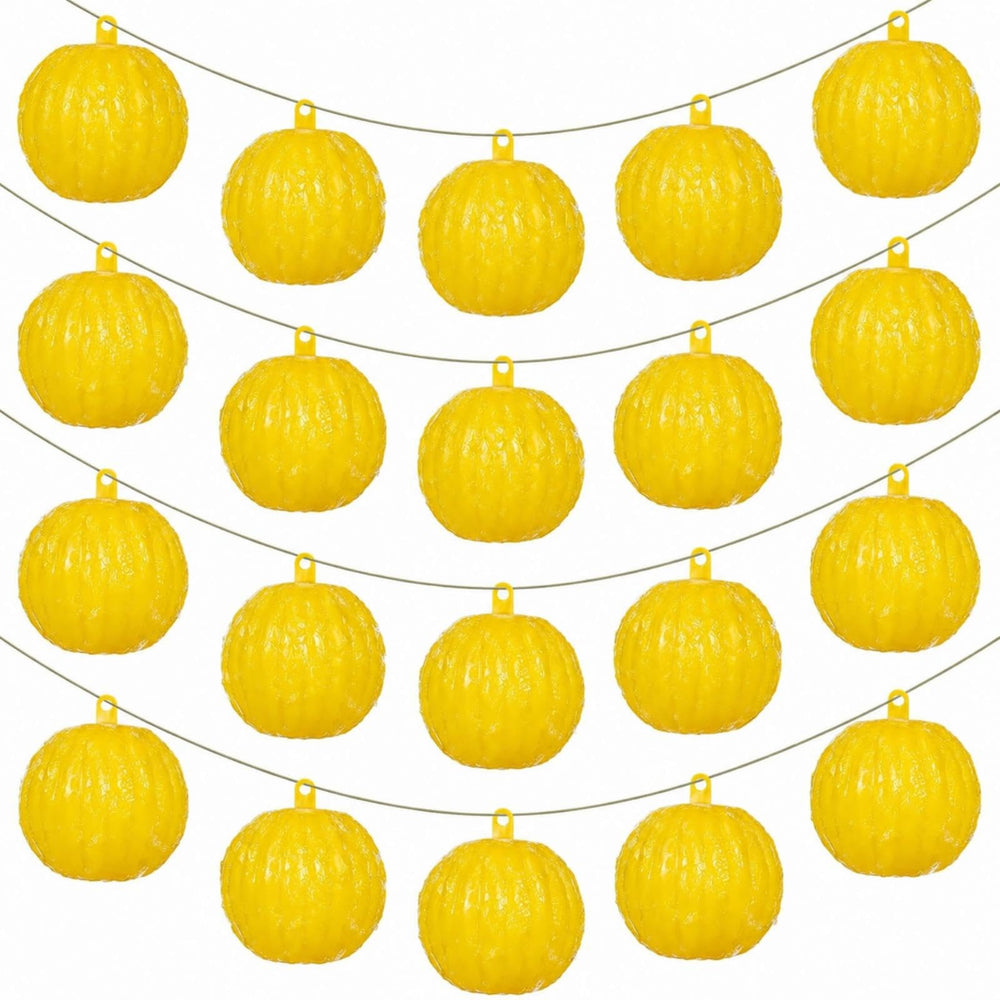 Qualirey front view packaging showing 20 yellow sticky balls and clear instructions