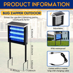 Qualirey close-up of electrified 3000V grid highlighting fast pest elimination benefit