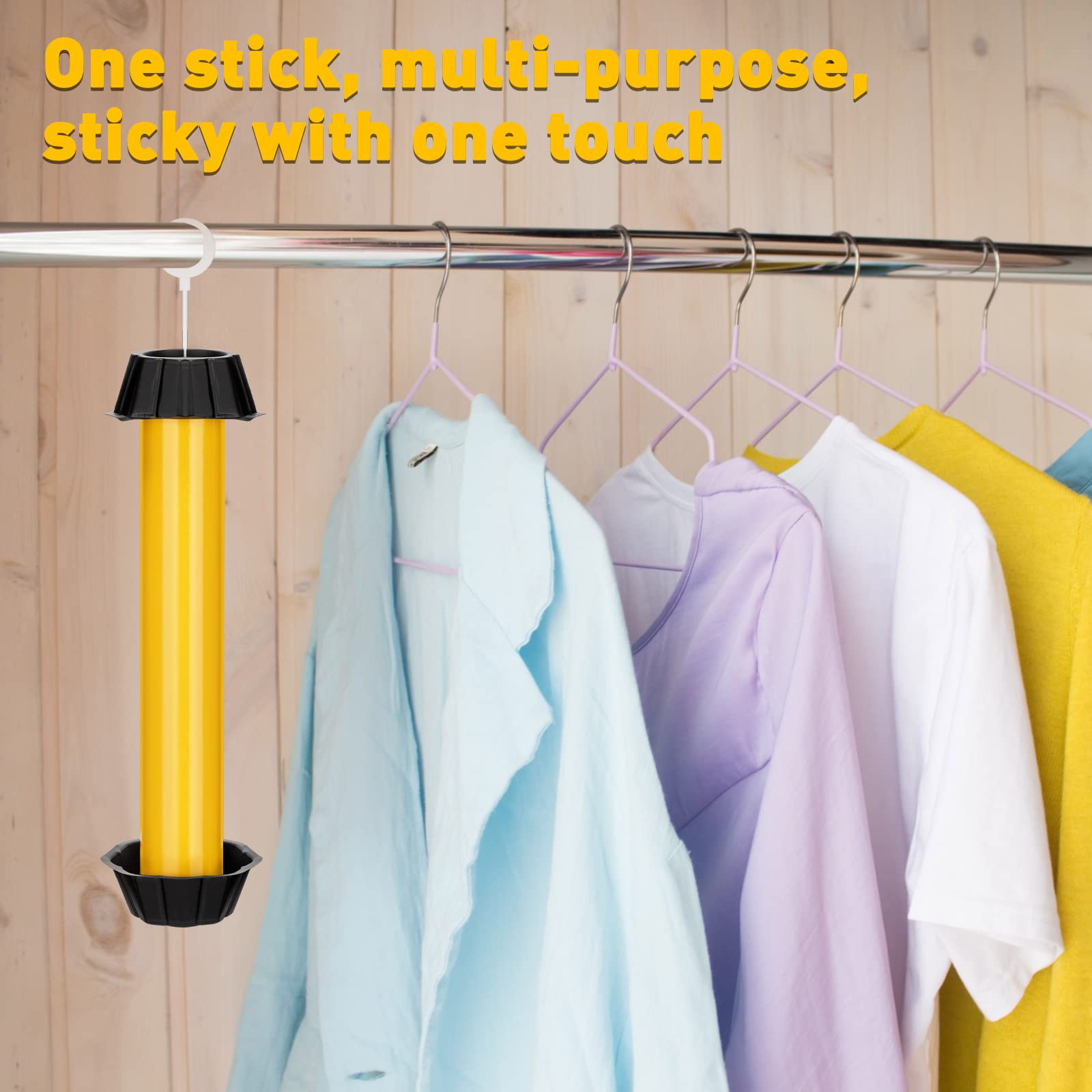 Qualirey plastic hook and tube top detail for easy hanging and removal