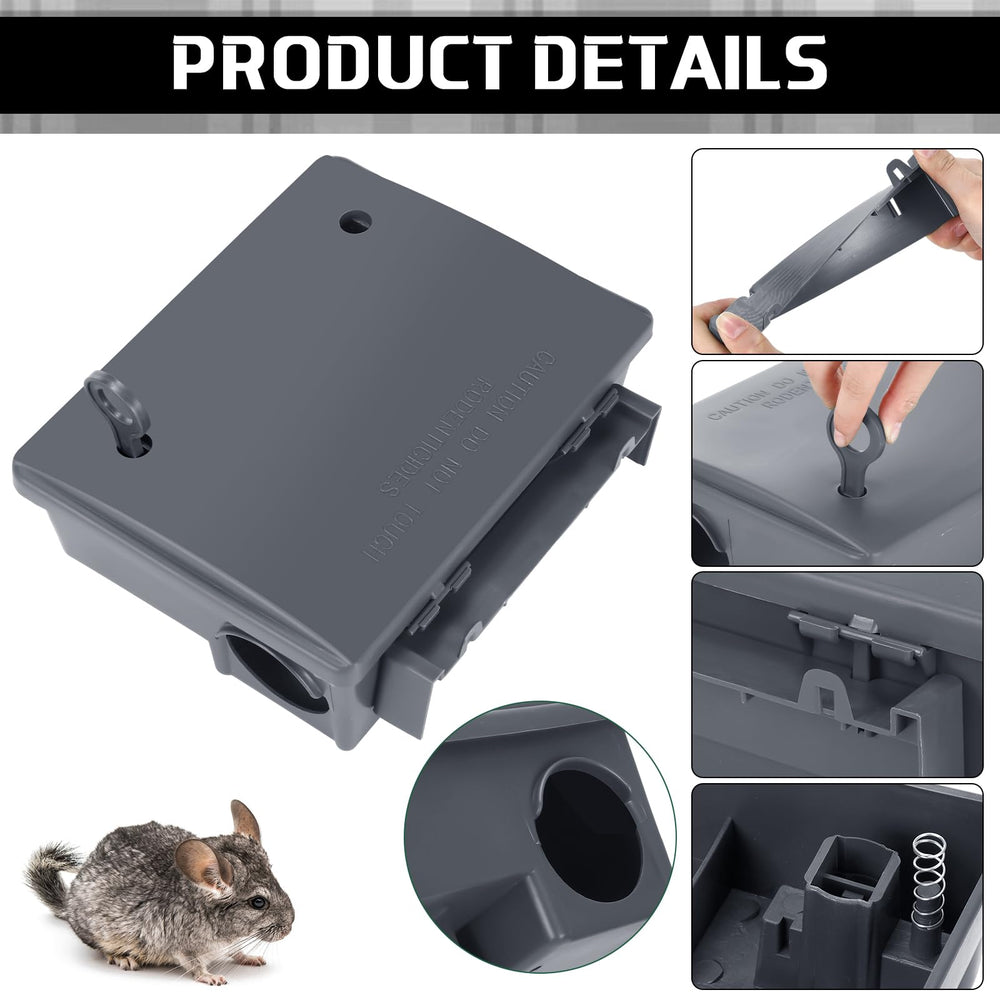 Qualirey installed under deck lifestyle keeps bait discreet and effective
