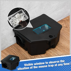 Qualirey interior bait holder showing secure placement and moisture protection
