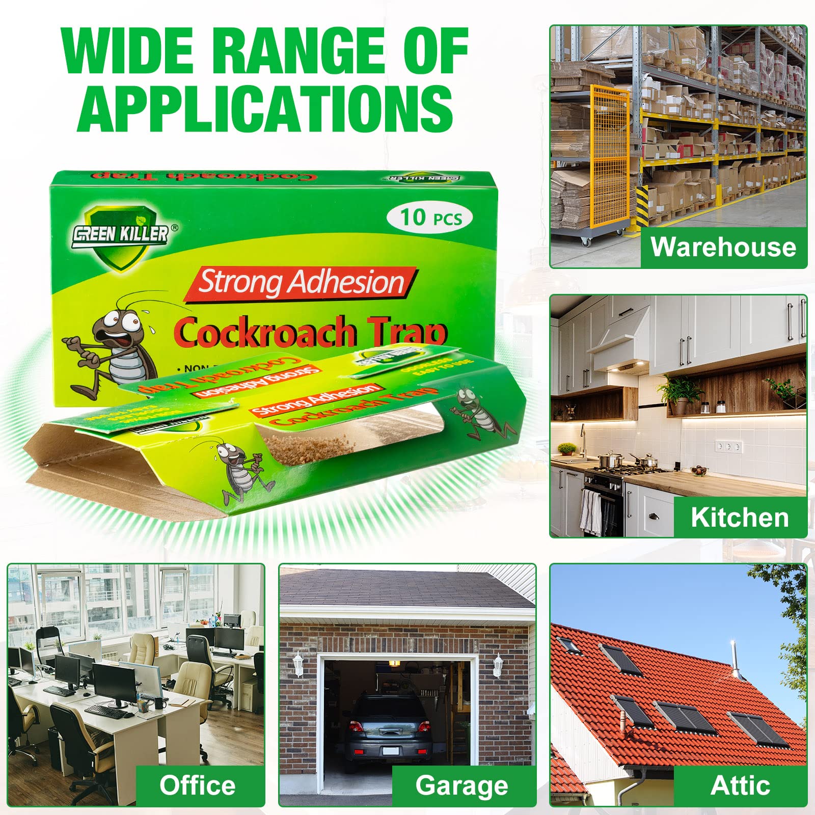 Qualirey traps positioned in kitchen showcasing practical home infestation control benefit
