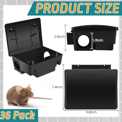Qualirey open station with key showing easy safe access for bait servicing