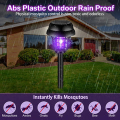 Qualirey purple-mode lamp attracting insects outdoors to reduce pests