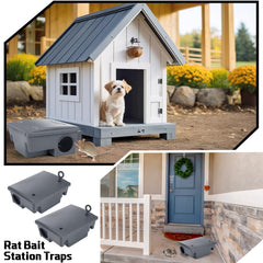 Qualirey side entry holes closeup prevents pet access benefits