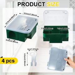 Qualirey side profile locked demonstrating tamper-resistant protection
