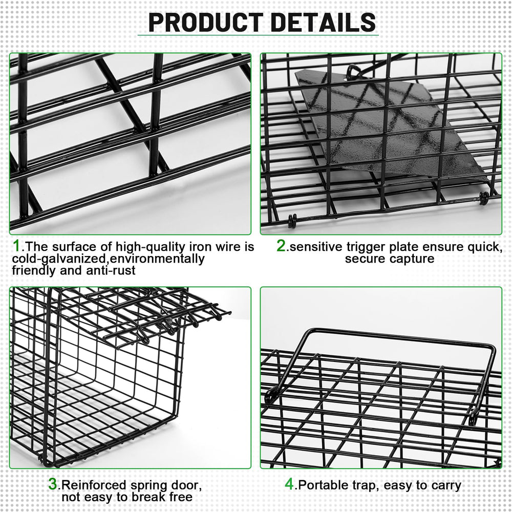 Qualirey side view highlighting galvanized wire mesh and corrosion-resistant coating benefit