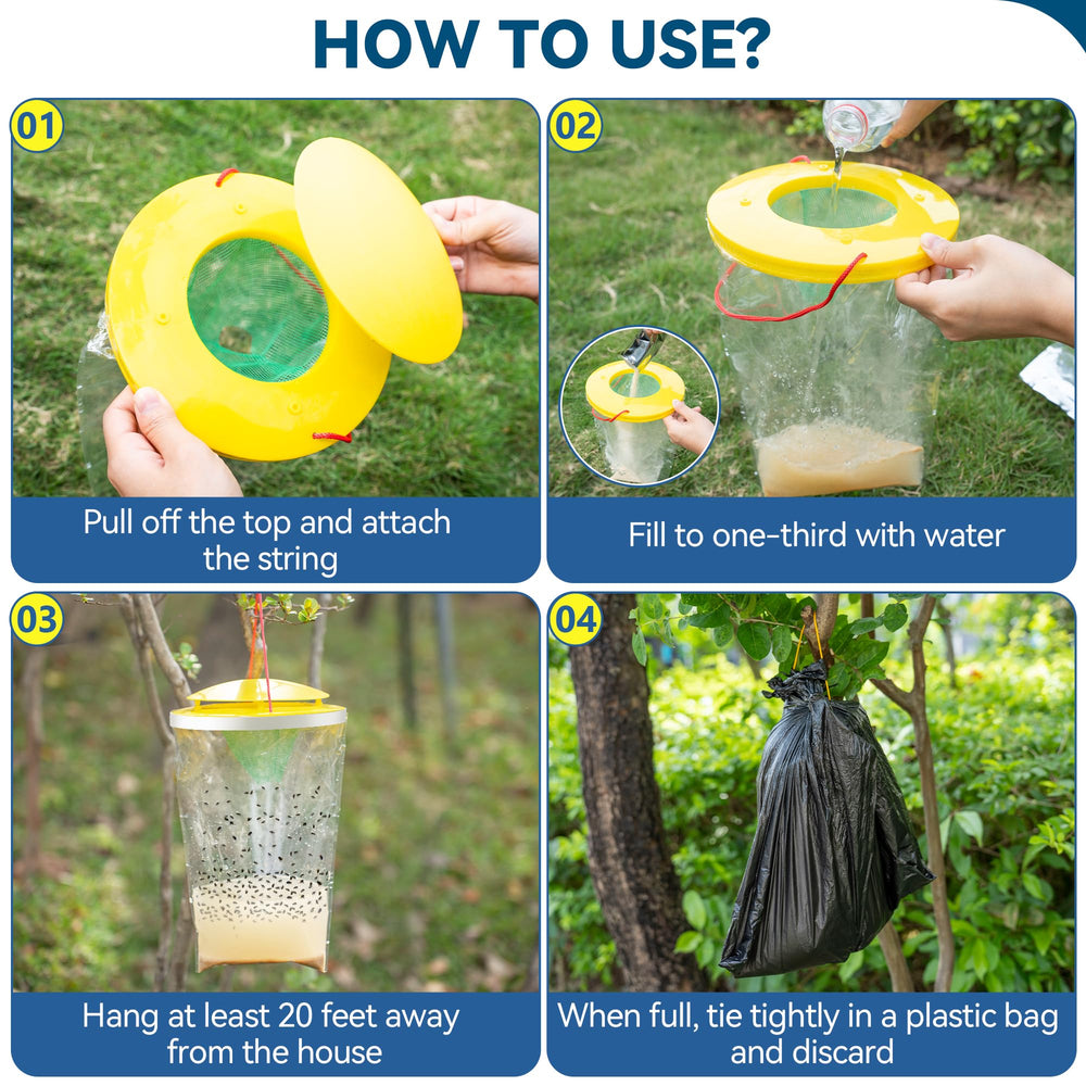 Qualirey bag held in hand to show scale, benefit: large capacity but simple to install