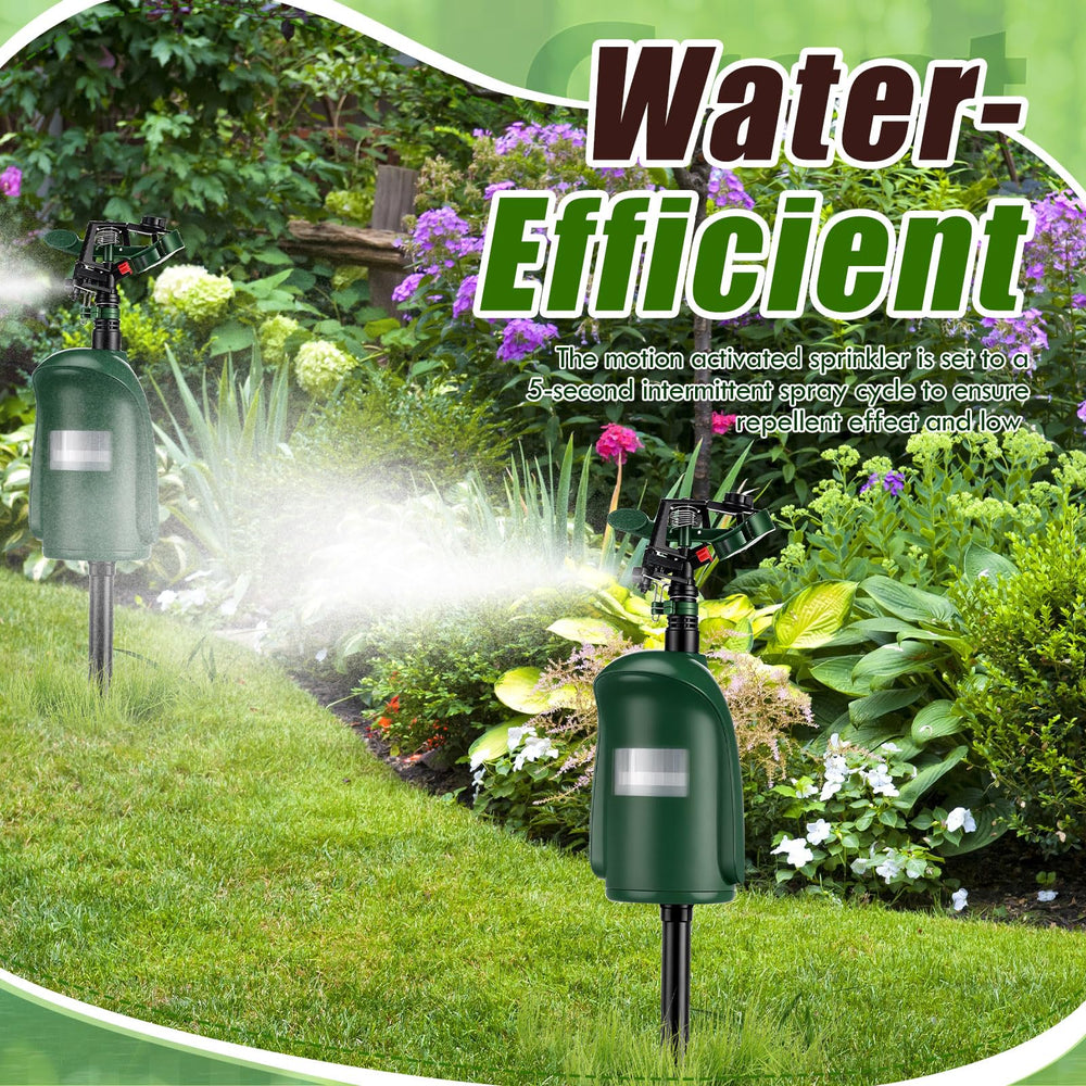 Qualirey installed among plants showing discreet protection and aesthetic blend benefit