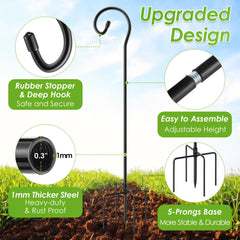 Qualirey black coating close-up demonstrating rust-resistant outdoor protection