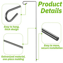Qualirey top bracket detail illustrating secure trap support and stable lure positioning benefit