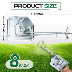 Qualirey close-up of spring mechanism and trigger showing robust steel construction and reliable snap
