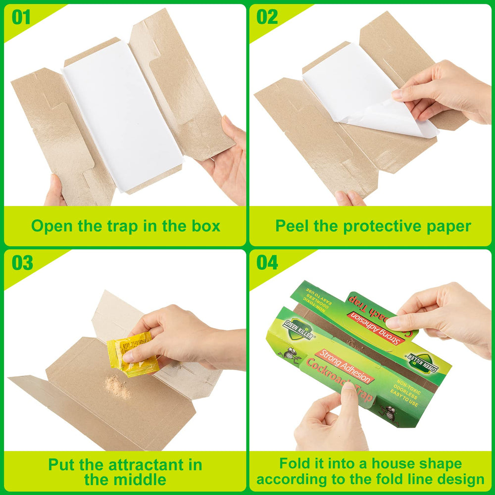 Qualirey trap placed inside a cabinet illustrating discreet pest control benefit