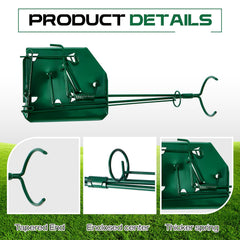 Qualirey trap open position showing internal cylinder ready to catch burrow pests